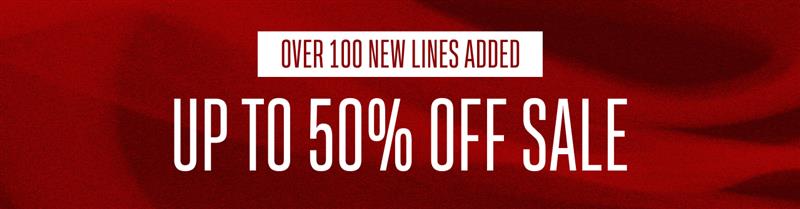 Up To 50% Off Sale
