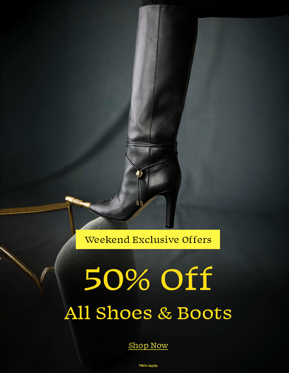 50% Off All Shoes & Boots 50% Off Your 50 Favourites