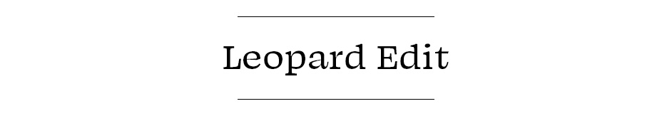 Leopard Edit