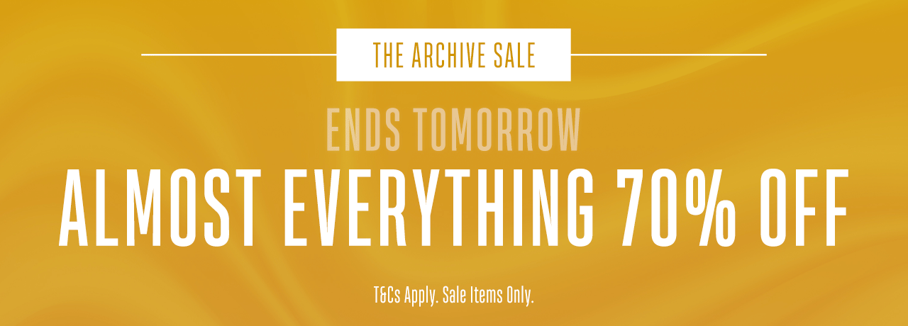 Almost Everything 70% Off