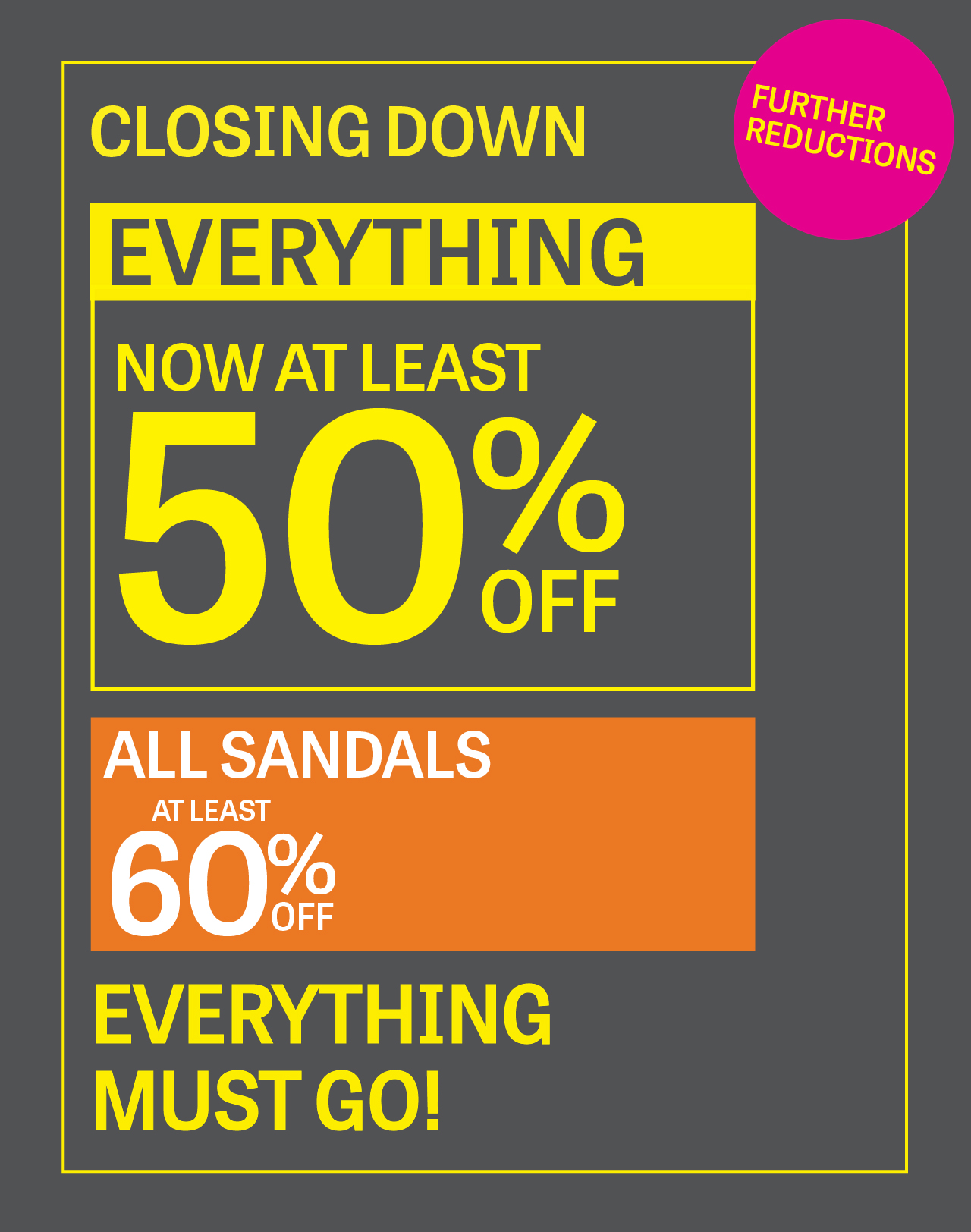 Everything Is At Least 50% Off
