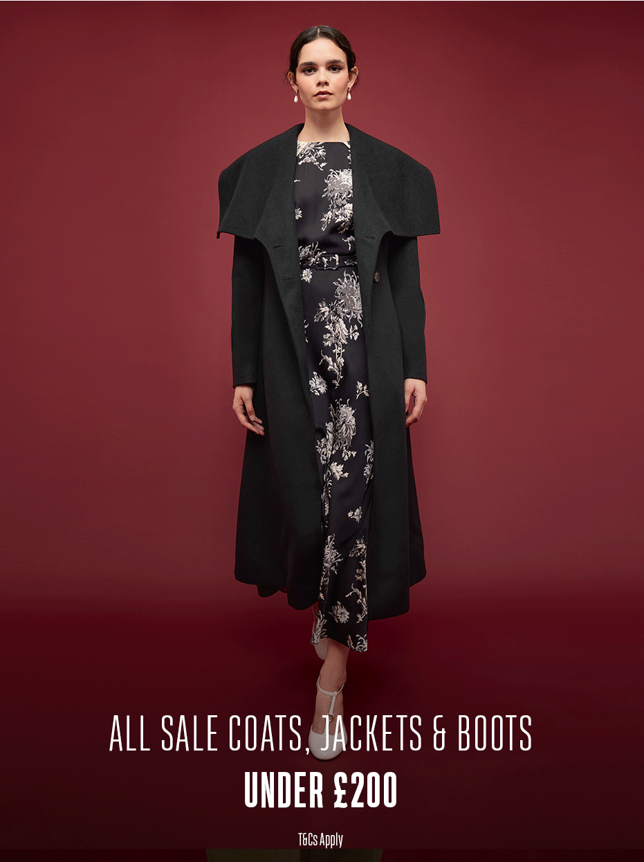 All Sale Coats, Jackets & Boots Under £200