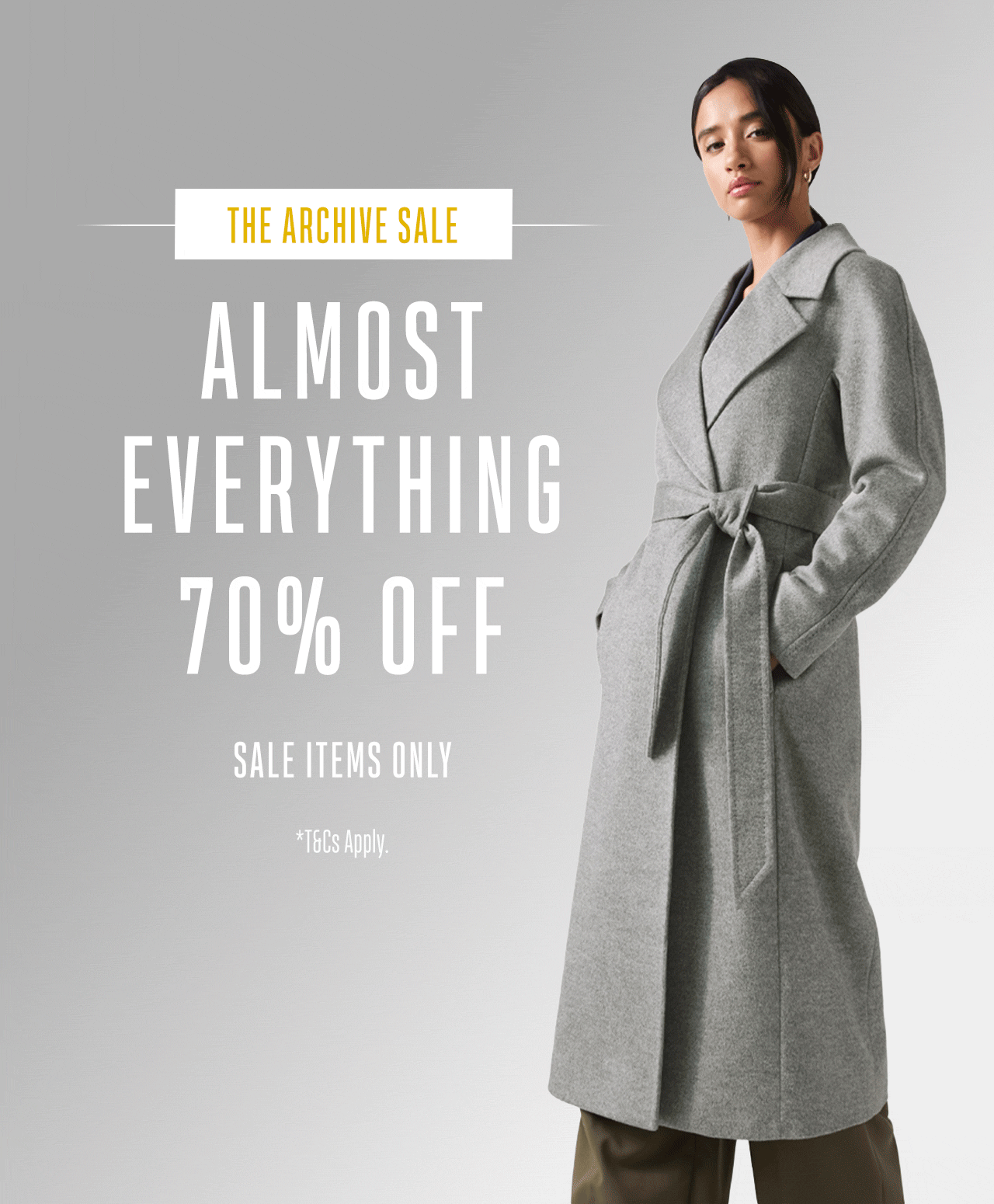 Almost Everything 70% Off