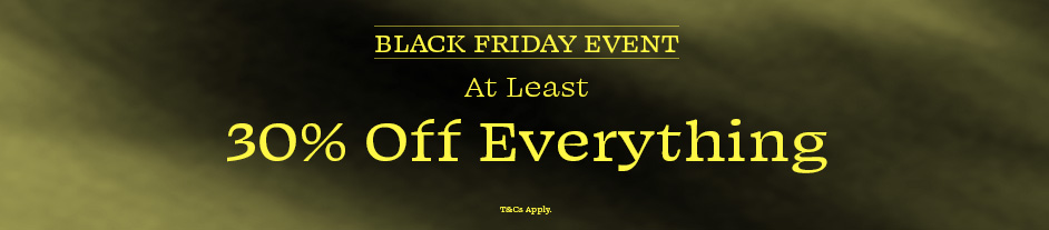 At Least 30% Off Everything