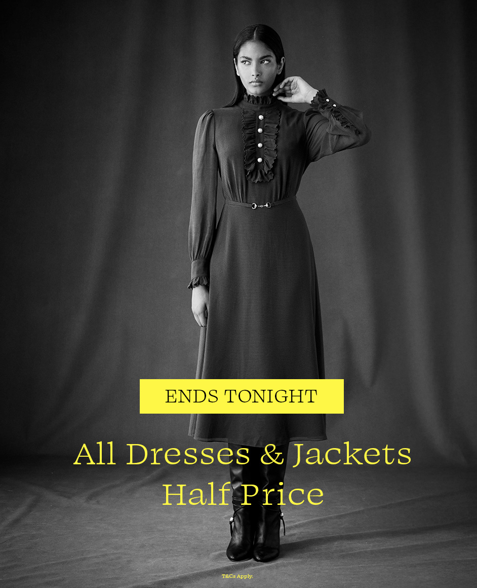 All Dresses & Jackets Half Price
