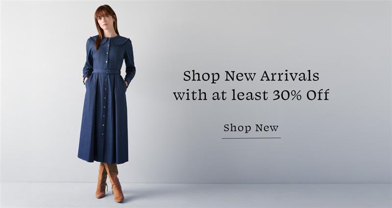 Shop New Arrivals With At Least 30% Off