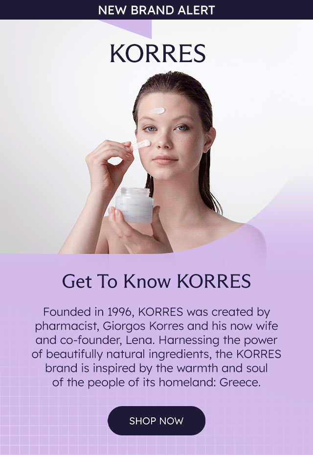 New Brand Launch Meet KORRES, Face the Future! Face the Future