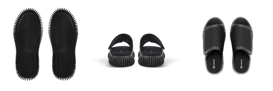 midnight black slides