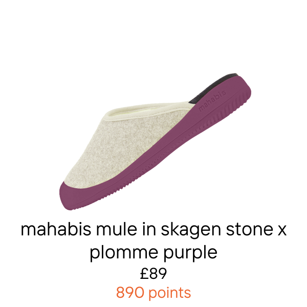 plomme purple mule