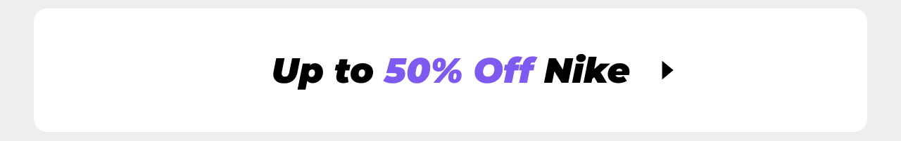 Black Friday - Up to 50% off Nike