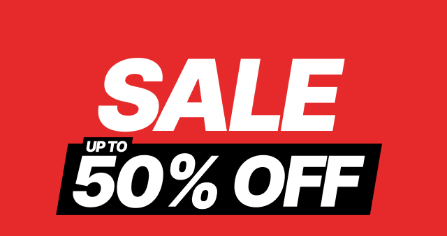 Up to 50% off the Sale