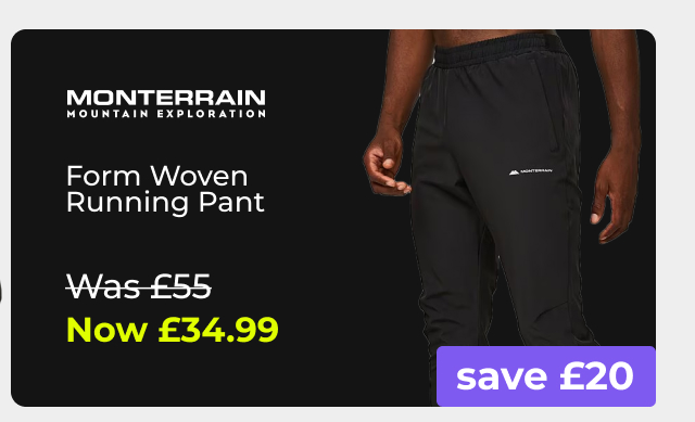 Monterrain Form Woven Running Pant