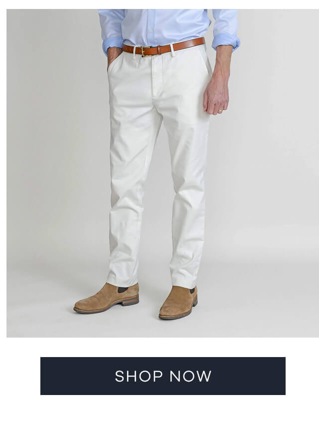 View Of The White Clancy Terry Cloth Custom Polo | SHOP NOW!