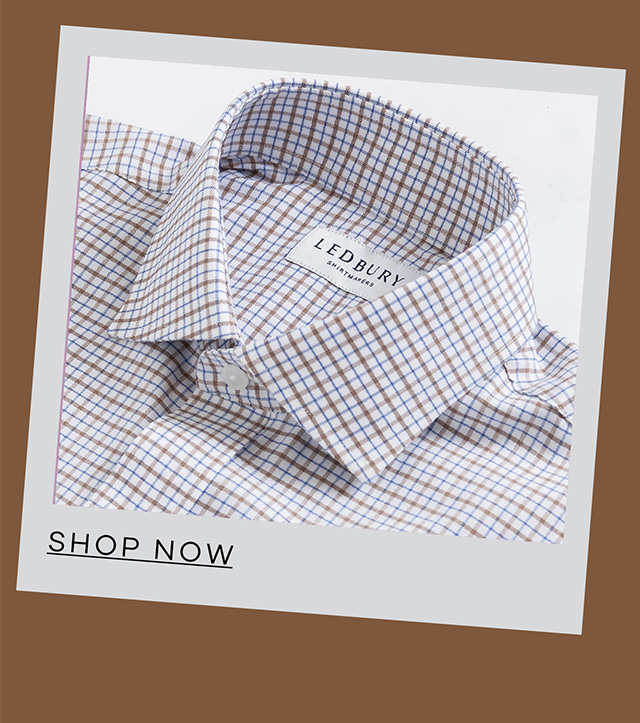 The Brown Journey Flex Shirt. Shop Now.