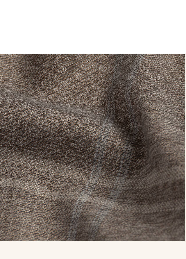 The Soft Brown Hartmann Flannel Custom Shirt