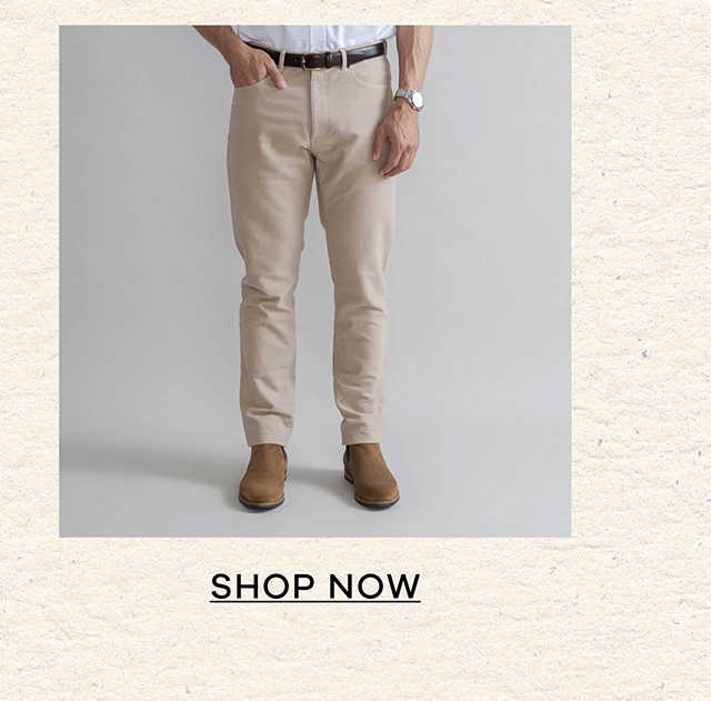 Tan Moleskin Franklin 5-Pockets