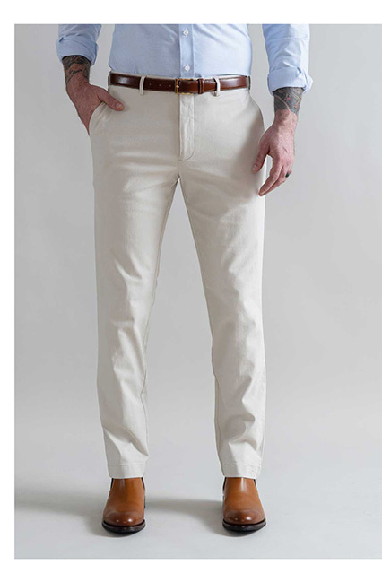 The Light Khaki Stretch Chino