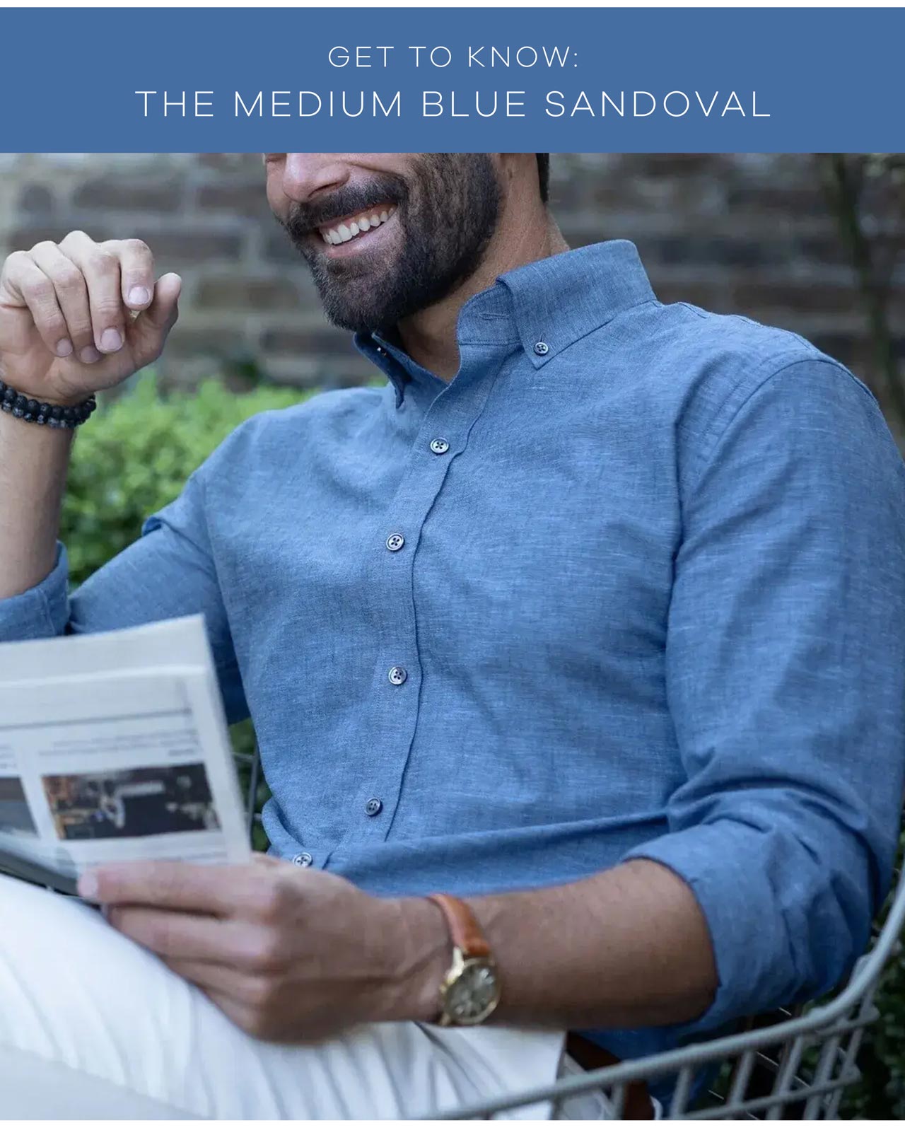 Get to Know: THE MEDIUM BLUE SANDOVAL