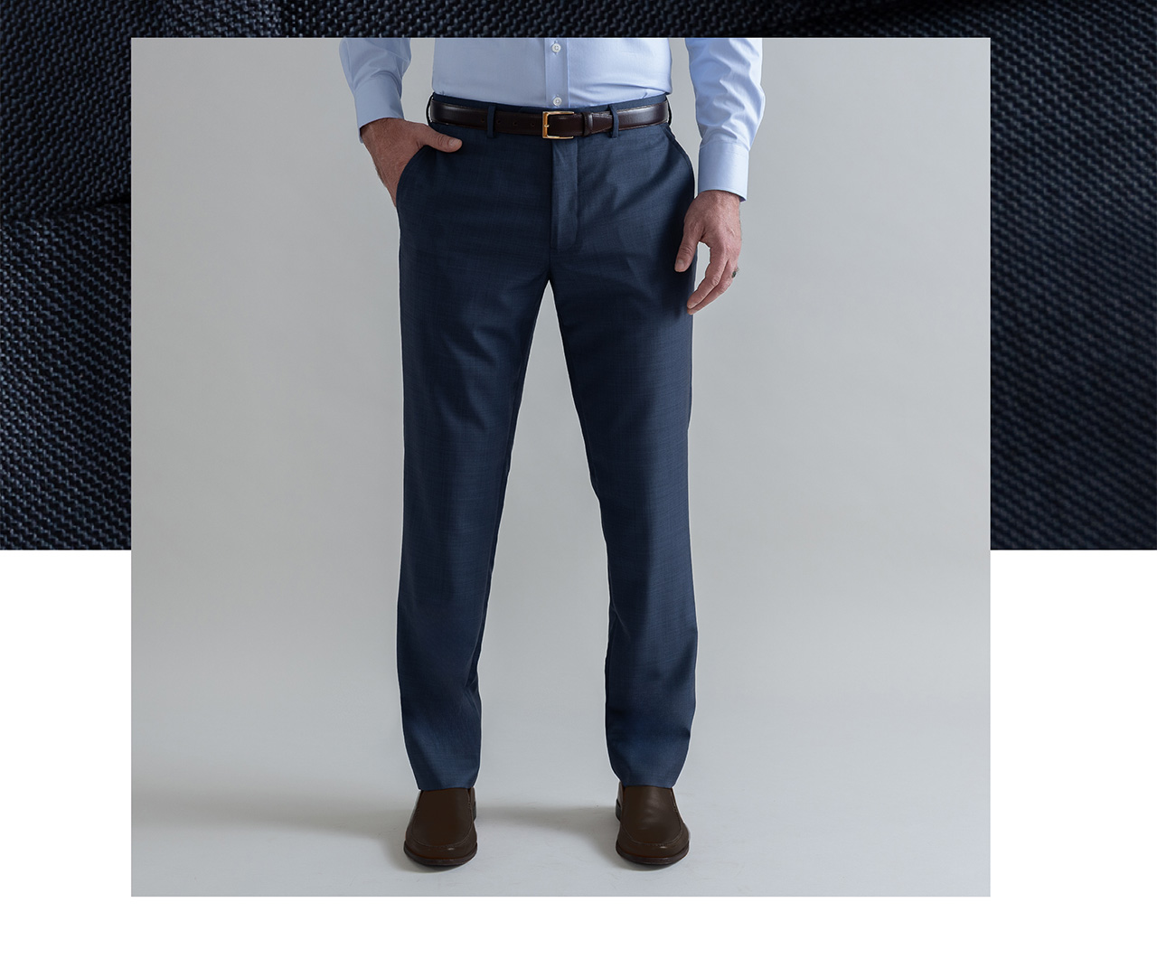 The Slate Blue Richmond Dress Pants