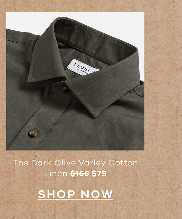 The Dark Olive Varley Cotton Linen $155 → $79 | SHOP NOW! 