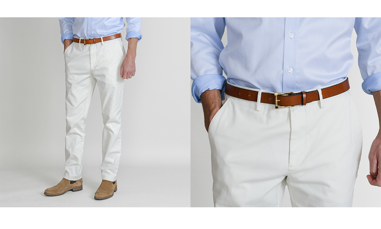 THE NATURAL STONE RICHMOND DRESS CHINO.