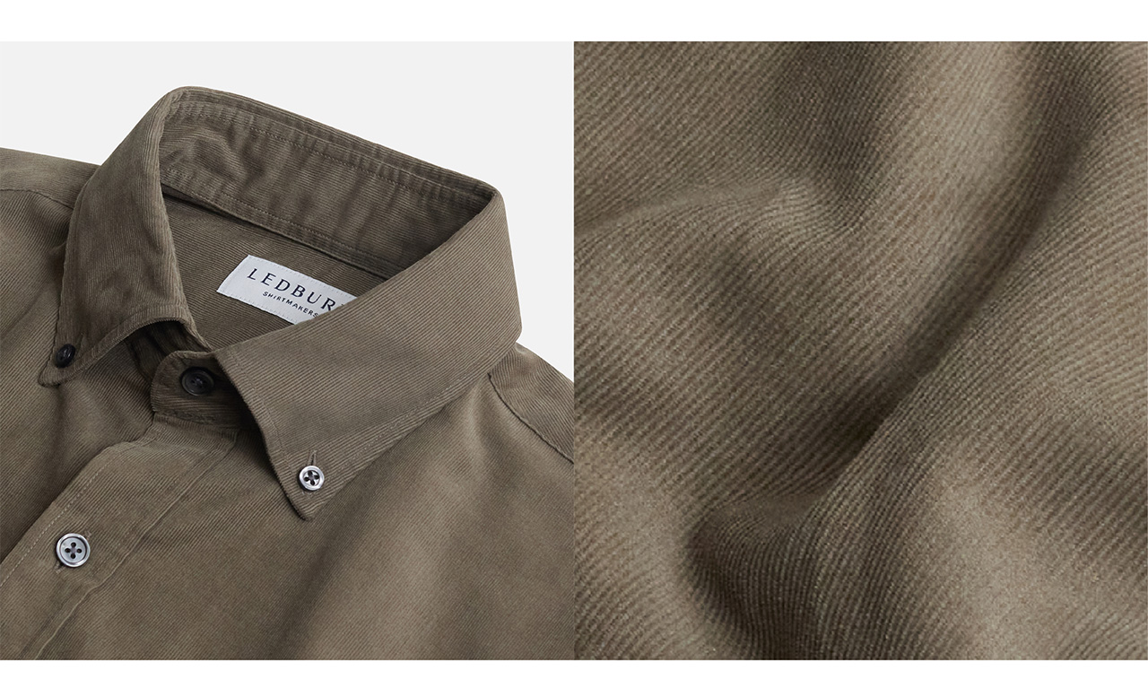 The Dusty Olive Crockett Corduroy