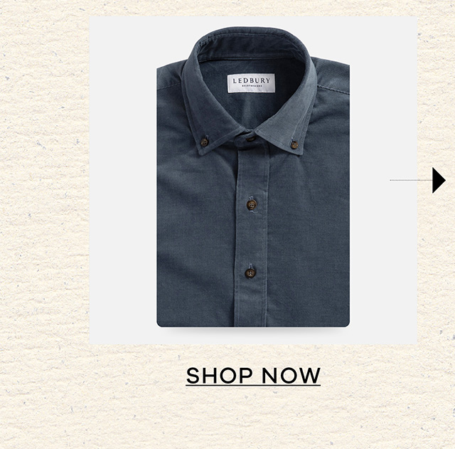 Slate Blue Foxcroft Corduroy