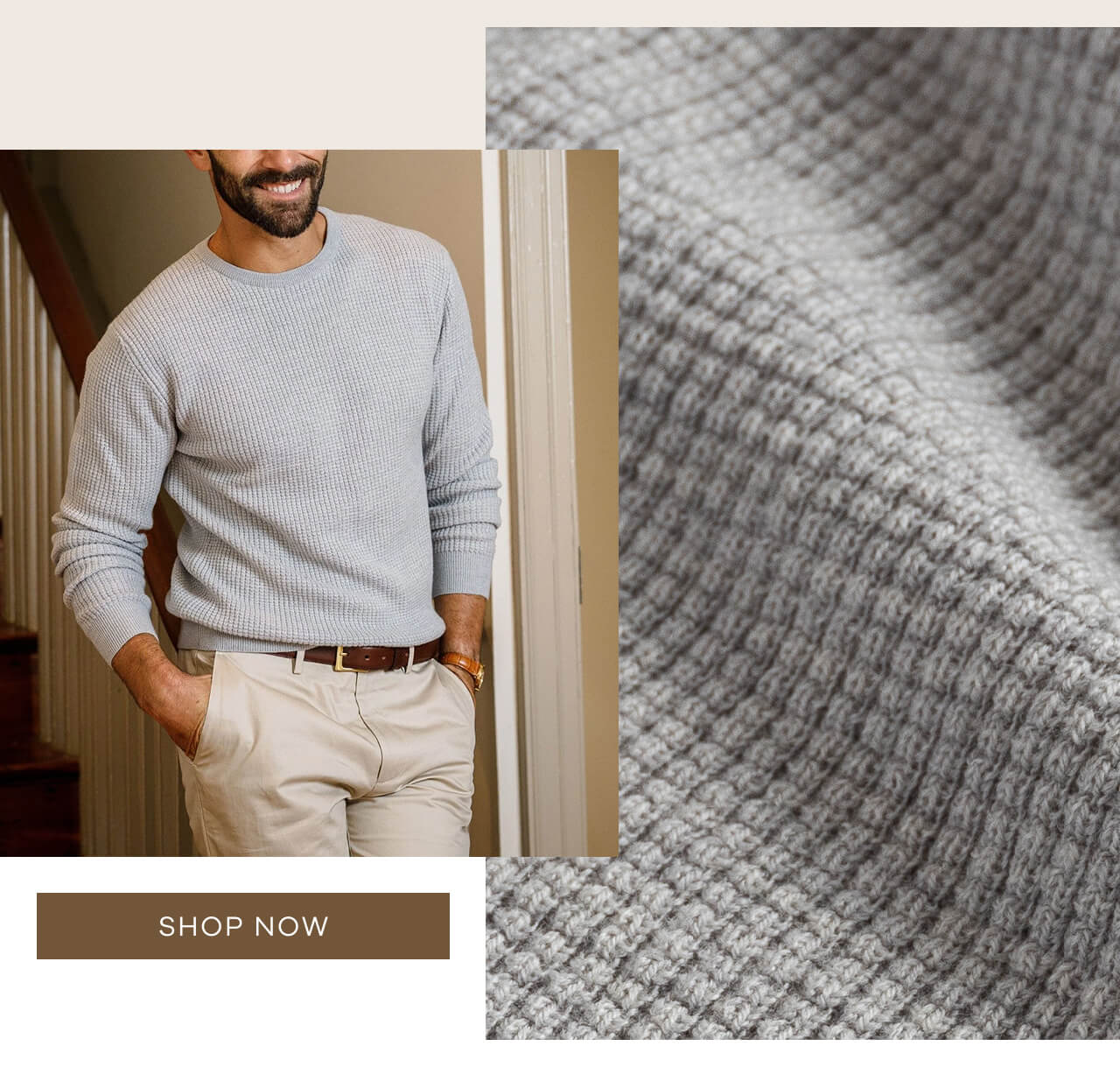 The Light Grey Walden Thermal Crew on Model