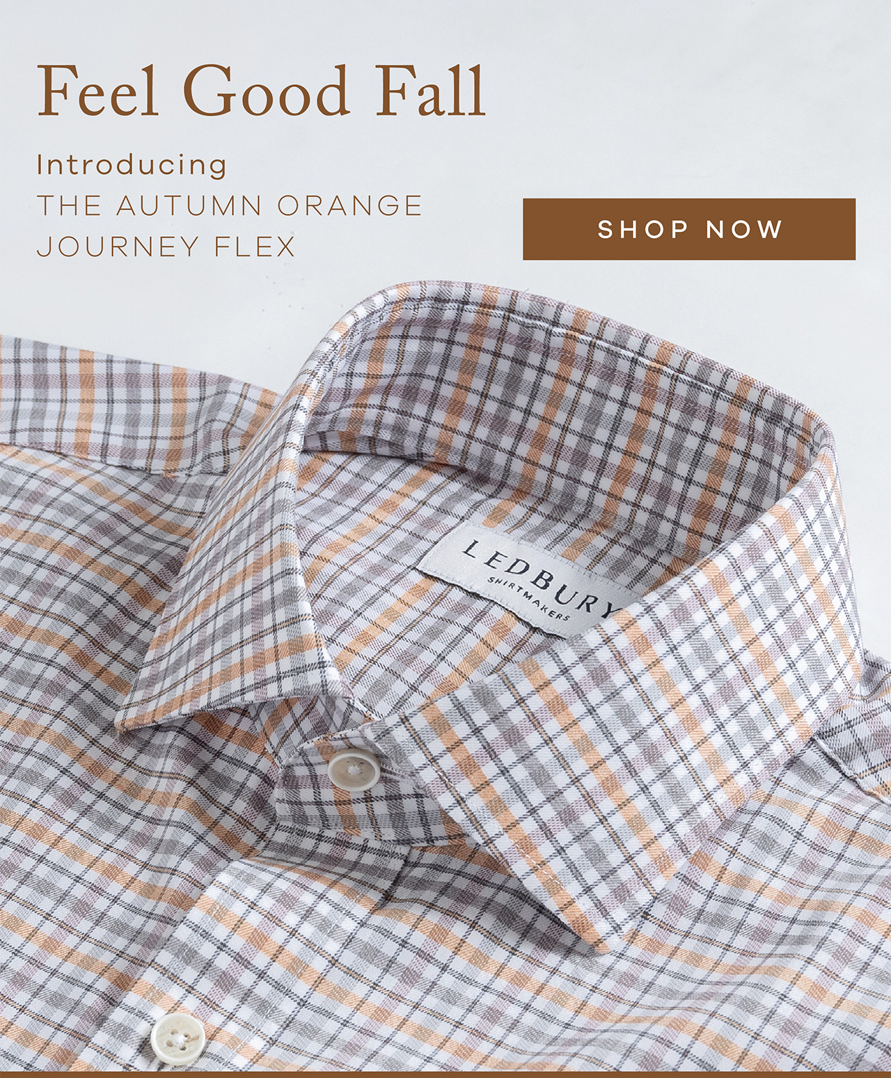 Feel Good Fall. Introducing the Autumn Orange Journey Flex. Shop Now. 
