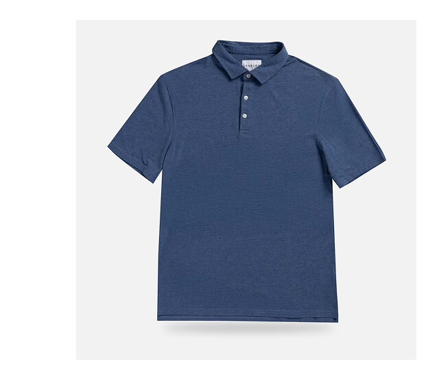 The Blue Freeman Knit Polo