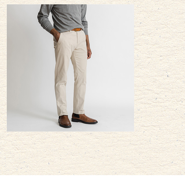 The Tan Richmond Chinos