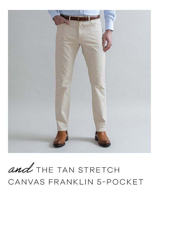 The Tan Richmond Chinos