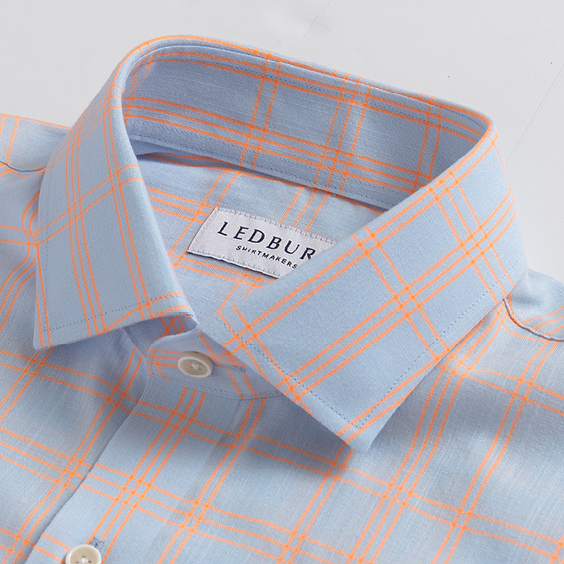 The Light Blue Torello Check