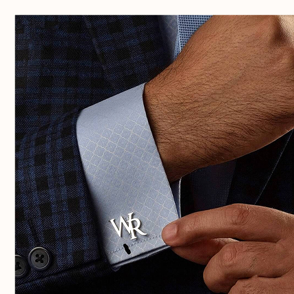 Personalised Men’s Monogram Initial Cufflinks