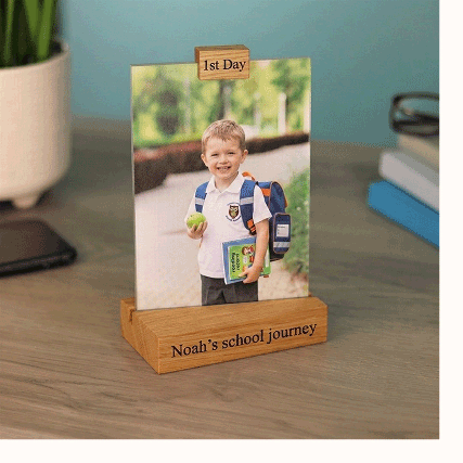 Personalised First And Last Day Of School Photo Frame