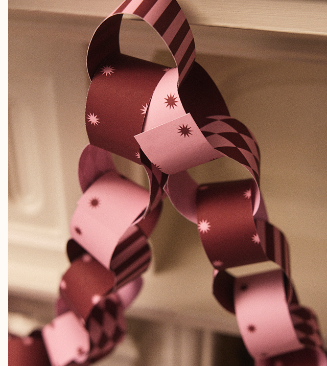 Berry And Blush | Paper Chain Kit