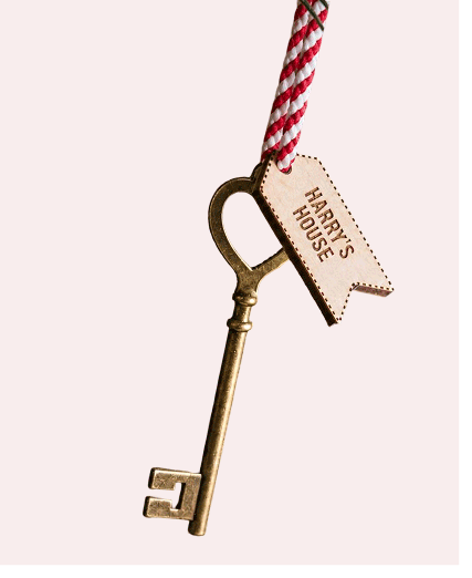 Personalised Magic Santa Key Christmas Decoration