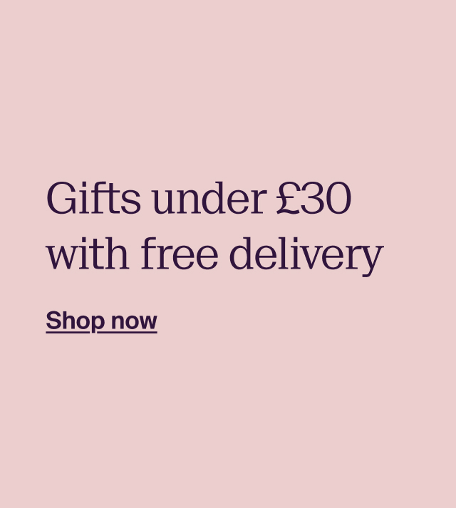 Gifts under £30 with free delivery 