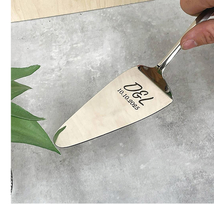 Personalised Stainless Steel Cake Slice