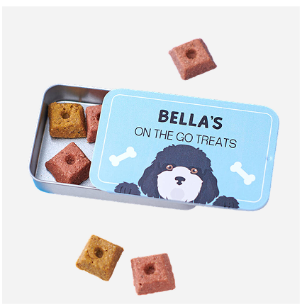 Personalised Dog Breed Pocket Treat Tin