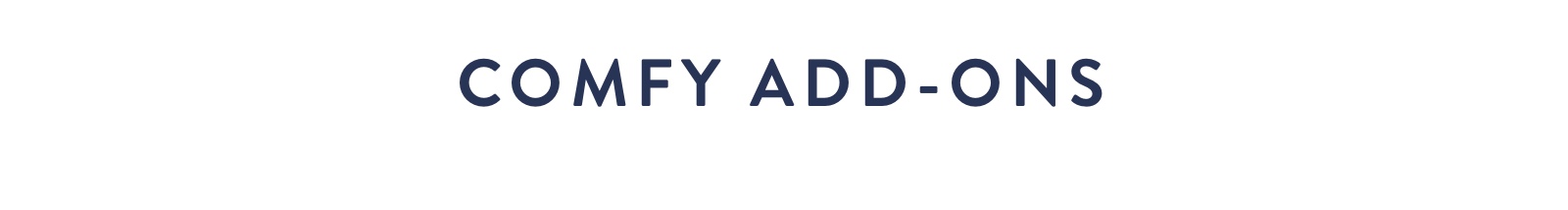 Comfy Add-Ons