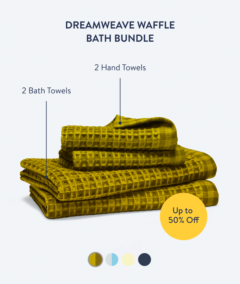 Dreamweave Waffle Bath Bundle