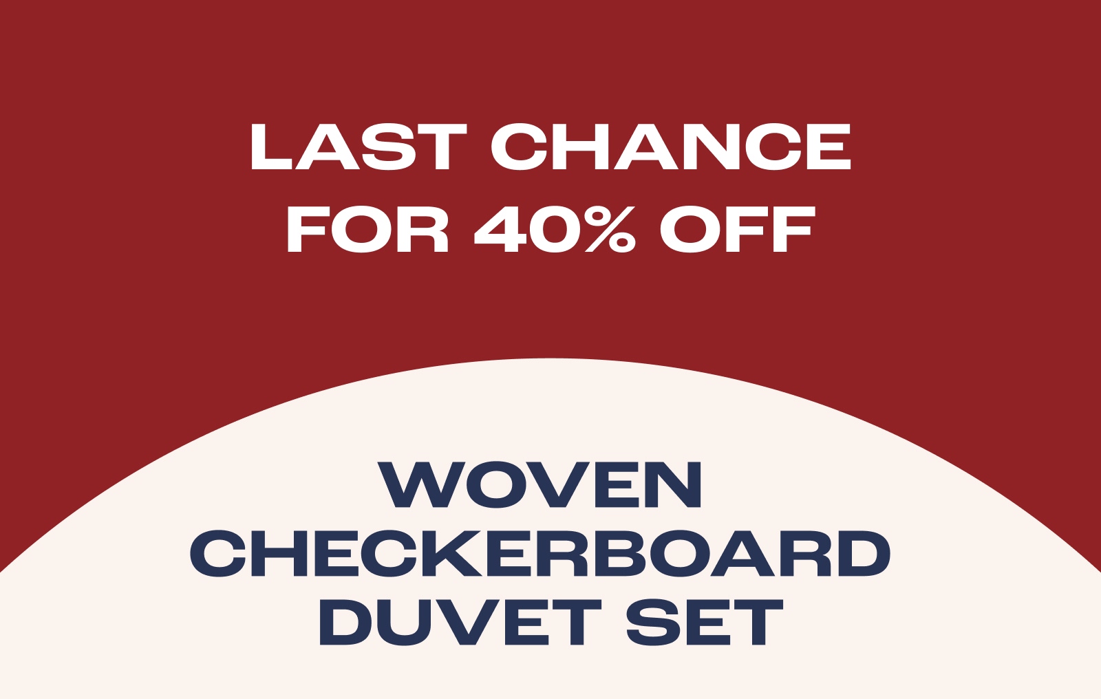 Last Chance for 40% Off