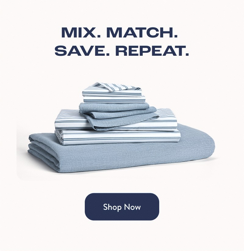 Mix. Match. Save. Repeat.