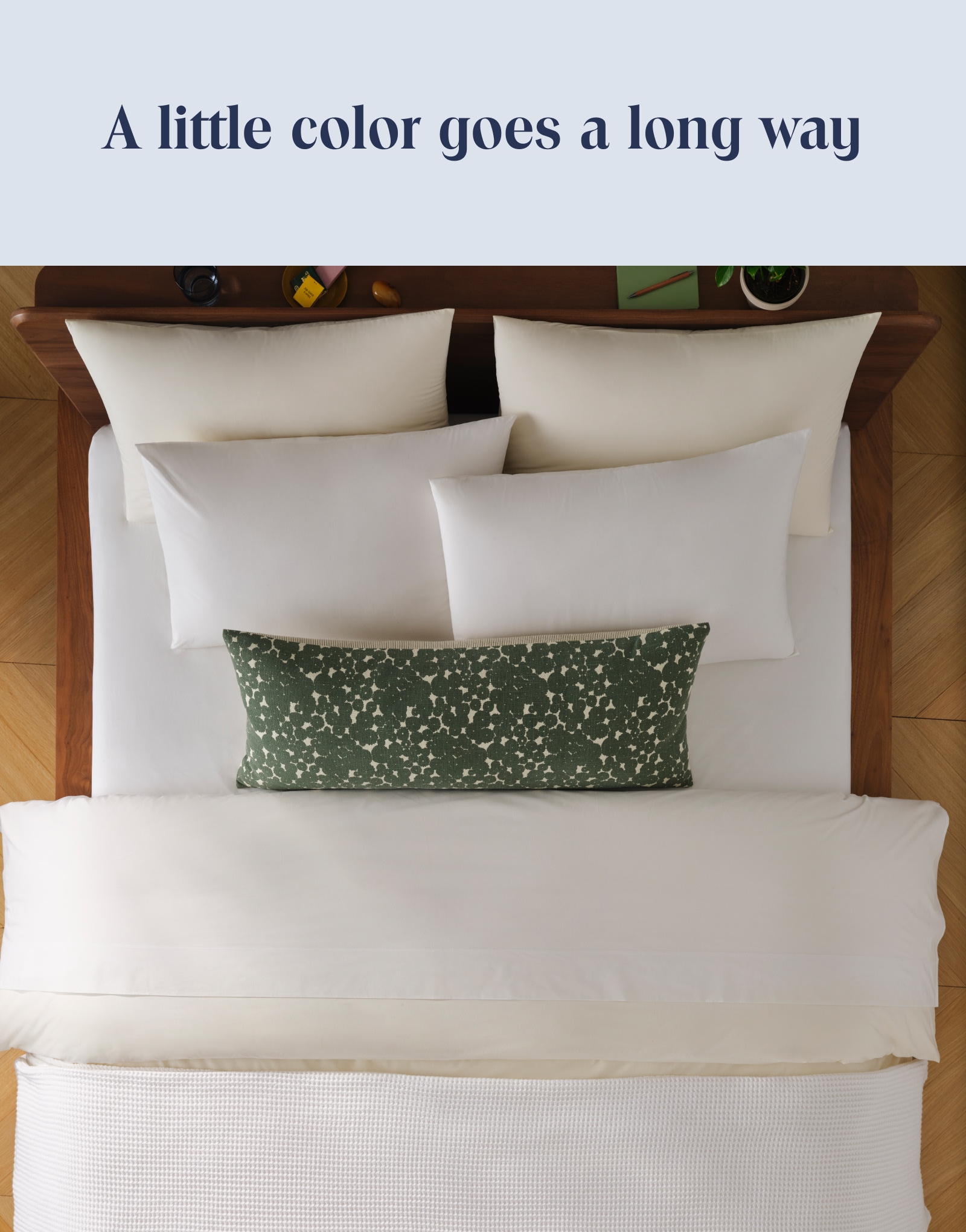 A little color goes a long way