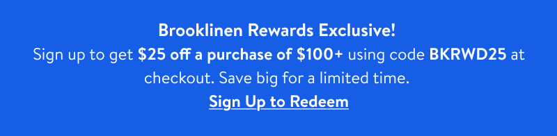 Sign Up to Redeem