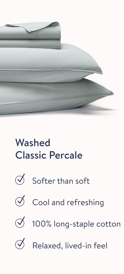 Washed Classic Percale