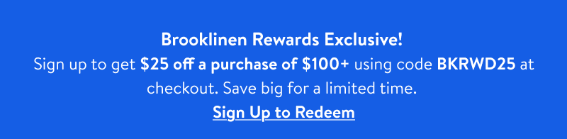 Sign Up to Redeem