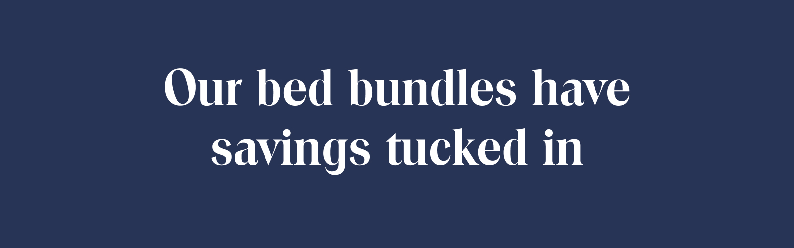 We made your bed. You just lie in it