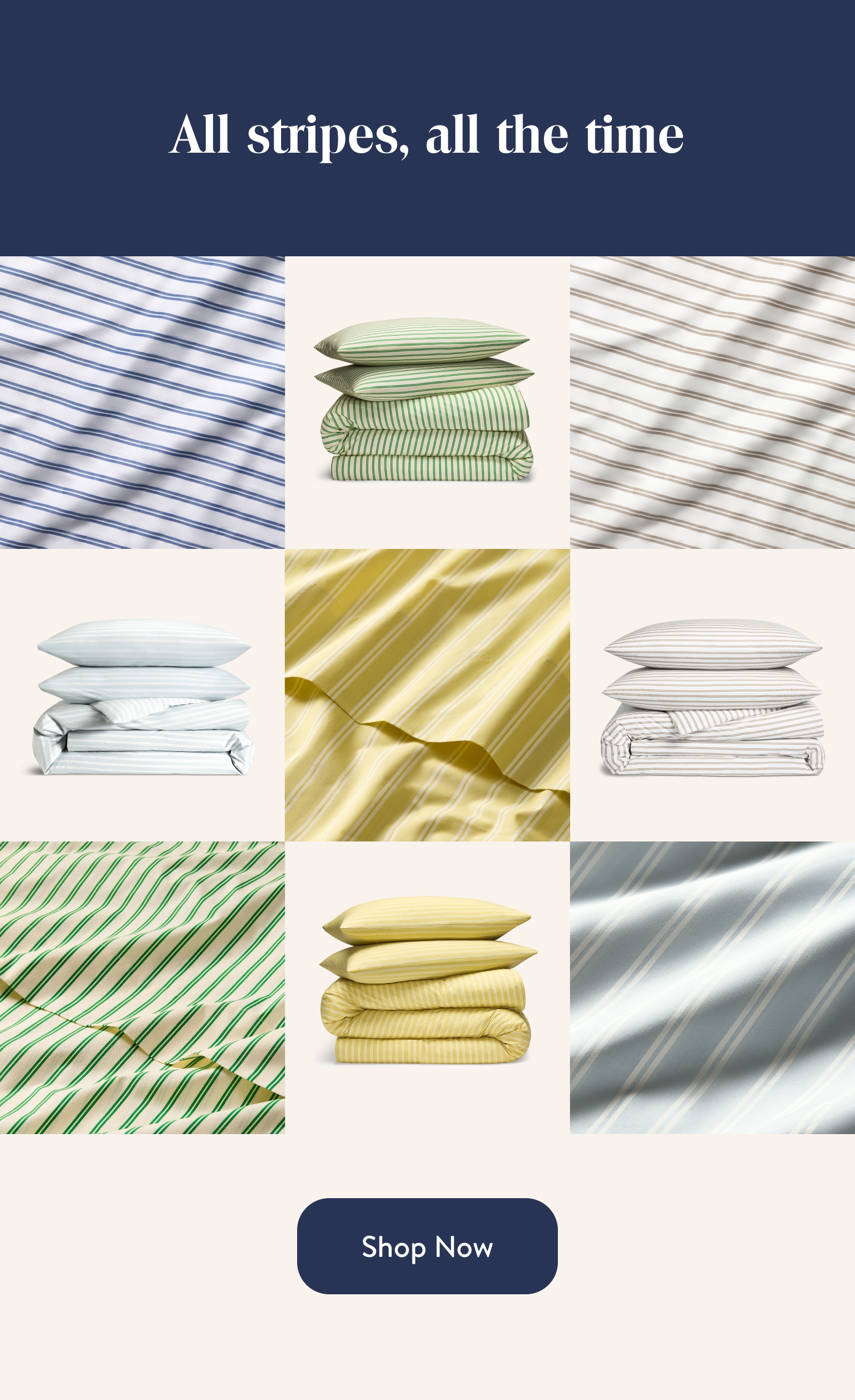 All stripes, all the time